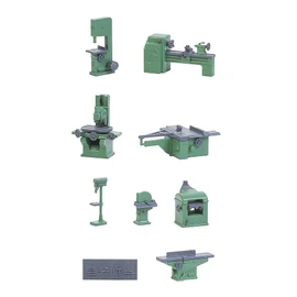 Faller FA 180455 Workshop Equipment, Accessories for Model Railway, Model Making
