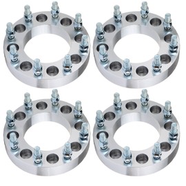 ECCPP 4PCS 1.5" 8 Lug Wheel Spacers Adapters 8x6.5 to 8x180 117mm with 14x1.5 Studs Fit for 1994-2000 for C3500 1997-2010 for Express 3500 1997-2010 for Savana 2500