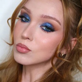 Sombra Líquida Moira Cosmetics Con Glitter Diamond Daze Tono 32 Mermaid Dream