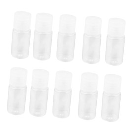 Ipetboom 24 Pack Travel Toiletry Bottles Compliant Flip Top Lotion Bottles for Emulsion Small Refillable Flip Top Makeup Dispensers