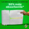 Bounty Toallas de papel de hoja completa, color blanco, 2