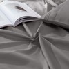 Horbaunal Light Grey Queen Size Sheet Set - 4 Piece