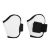 4PCS White PU Shell Horse Front Back Leg Guard Boot