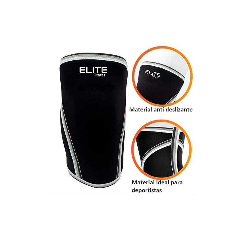 Rodilleras de compresion de 7mm(PAR), ideales para crossfit, gimnasio, y