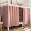 XGOPTS Students Dormitory Bunk Blackout Bed Curtain, Dormitory Bottom Bunk