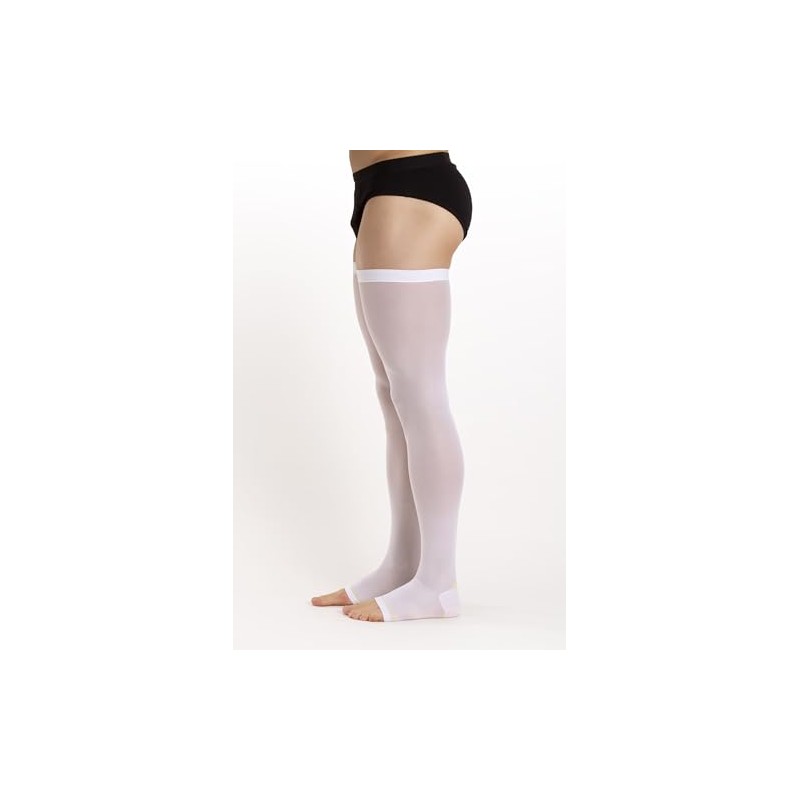 RelaxSan Antitrombosis M0370A (1 Par - Blanco, S) medias largas