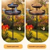 Wildlife Feeder Grande 42in Ba?era P?jaros Exterior, Ba?eras