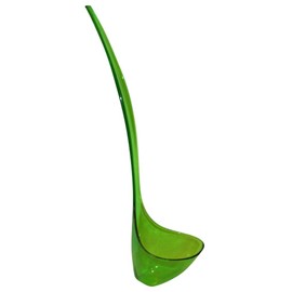 Harvest Green Plastic Punch Bowl Ladle