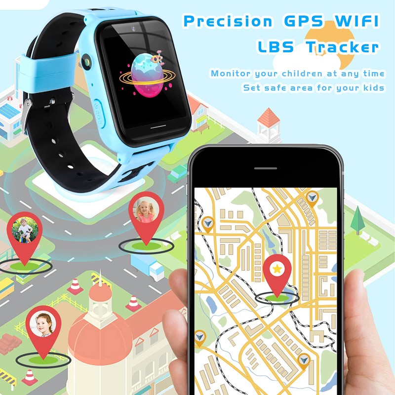 Kids Smartwatch Music Box for Kids with 24 Games, HD