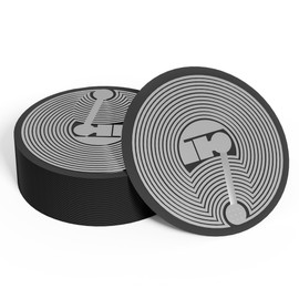 SANPOPO NFC Tags Sticker, NFC Tag, Black NFC Sticker,, black, Modern