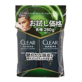 kuriafo-men Try Capacity Pump X Pair (Shampoo G + Conditioner G)