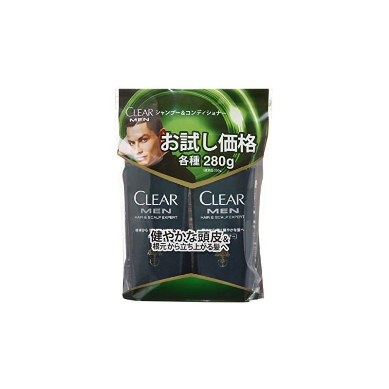 kuriafo-men Try Capacity Pump X Pair (Shampoo G + Conditioner