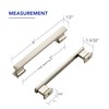 Ravinte Hardware 10 Pack 5 Inch (128mm) Brushed Nickel Cabinet