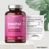 Inositol Tablets | Inositol Powder Complex | 180 Count |