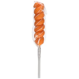 COLORSPLASH LOLLIPOPS Jar, 30 Pops, 12.69 oz, Orange