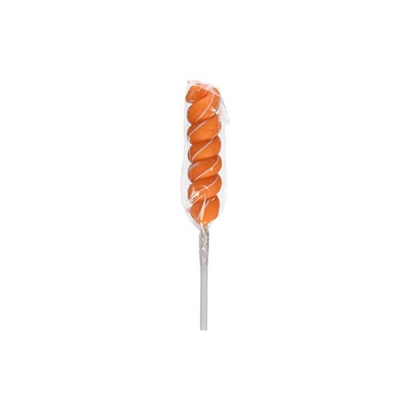COLORSPLASH LOLLIPOPS Jar, 30 Pops, 12.69 oz, Orange