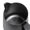 Olympia Stainless Steel Non-Stick Milk Jug, Black, 340 ml Capacity