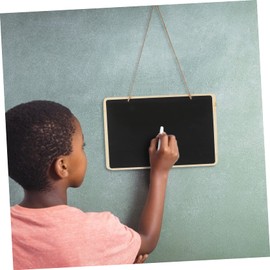 KICHOUSE Shop Front Decor 3pcs Heart Shape Wooden Board Office Memo Shopping List