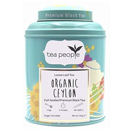 Tea People Organic Ceylon Loose Tea Caddy 100g