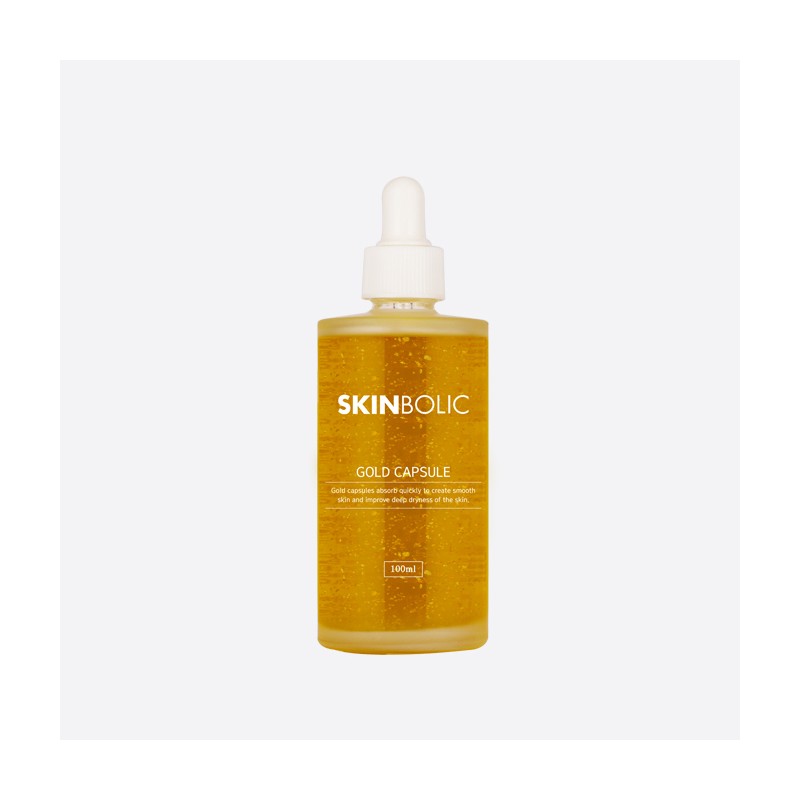 Skinbolic Gold Capsule Serum 100ml Elasticity Moisture Highly Concentrated Ampoule