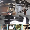 Shock-absorbing saddle spring, bicycle seat post damper, bicycle seat post