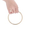 PH PandaHall Round Handle, Ring Handle, Furoshiki Ring, Bag, Handle,