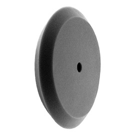 HI-Buff 8" Foam Buffing Pads, Polishing Pad, Fits 7" Backer, Slant Design, Hook and Loop (Black Final Finish)