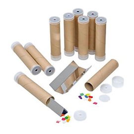 Betzold - Kaleidoskop Kinder-Geburtstag Gastgeschenke 10er Bastelset Mitgebsel