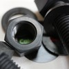 5 x Black Hexagon Head Screws Polypropylene (PP) Plastic Nuts,