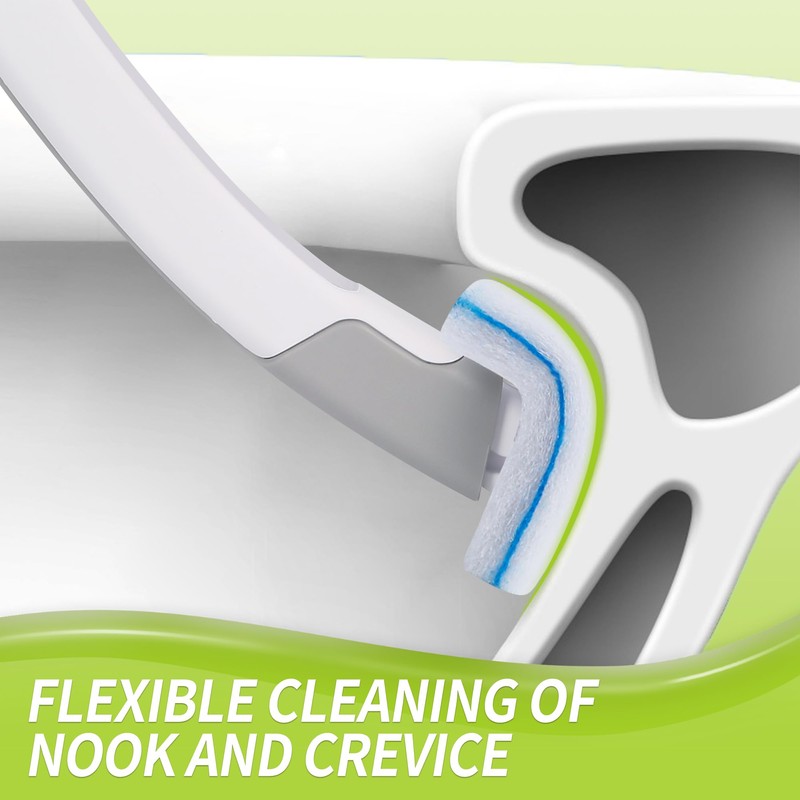 IVYROLL Toilet Bowl Cleaner Wand Refills Compatible with CLOROX, 21