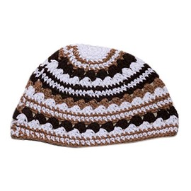 EREZ OVED Yarmulke Jewish Kippah Frik Kipa Judaica Yamaka Kippa Yamakah Yarmulka Hat Men Or Kids (Classic Grey & Black)