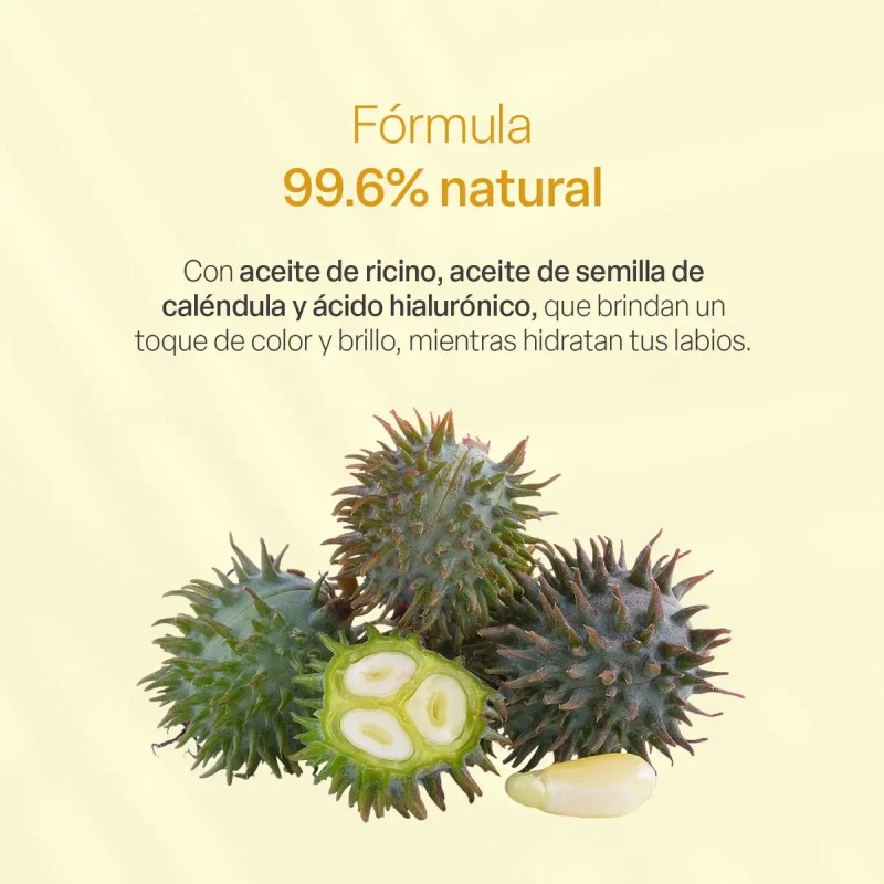 Bálsamo Labial Humectante Color Teia Cosméticos Naturales