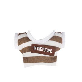 YAMASO 17cm Doll Clothes Suitable for 17cm Dolls Accessories, 1 Tops+1 Romper+1 Satchel no Doll