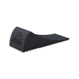 Fermaporta Alba Nero 80x30x h 20 cm Nero DOORPOP1