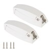 Xztrdi RV Baggage Door Catch Clips - ABS Plastic Trailer