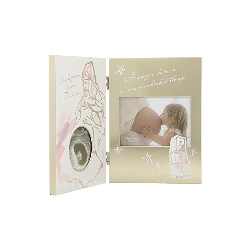 Radonna Photo Frame Baby Gold Maternity Frame MB91-20-GD