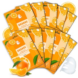 WENJLYJ 10 Pcs Face Sheet Masks Set,Moisturizing Sheet Masks,Hydrating Facial Mask Gift Set for Women,Mom,Wife & Girlfriends(C)
