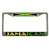 Jamaica Heavy Duty Stainless Steel Chrome License Plate Frame Car