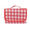 CHENGZI Thickened picnic mat outdoor lawn camping portable (Red)