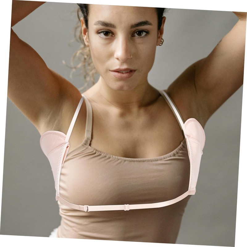FRCOLOR Washable Underarm Sweat Pad Breathable Women's Armpit Pad Summer