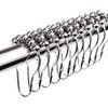 LIHAO 12Pcs Cortina de Ducha de Acero Inoxidable
