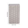 Magnetic Push Slider Computer Keyboard Printing Metal Fingertip Push Card