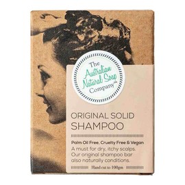 Australian Natural Soap Company Solid Shampoo - Original, 100g