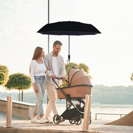 Stroller Sun Shade,Sun Protection Shade for Strollers - Stable Lightweight Parasol for Kids Outdoor Beach Travel Wheelchair Use