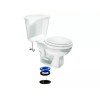 georglasko_8 Wax Free Toilet Seal Bowl Gasket Fit Any Drain