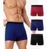 YESWEL Men's Incontinence Underwear, Leak Proof Washable Reusable Cotton Boxer