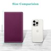 Fintie Server Book Organizer with Zipper Pocket, PU Leather Restaurant