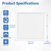 CycevSun 4-Pack 2x2 LED Flat Panel Light - Drop Ceiling,