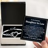Chiside To My Daughter In Law Infinity Heart Bracelet, Bracelet