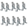 Bulldog Clamp (10 Pack) Spring Grip Garage Closet Wall Organizer